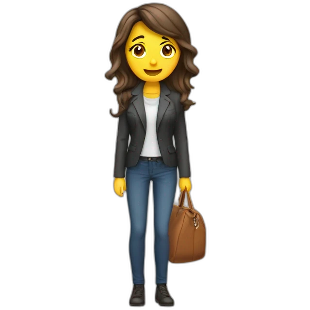 The chat admin woman lange Haare writes, everythingis quiet emoji