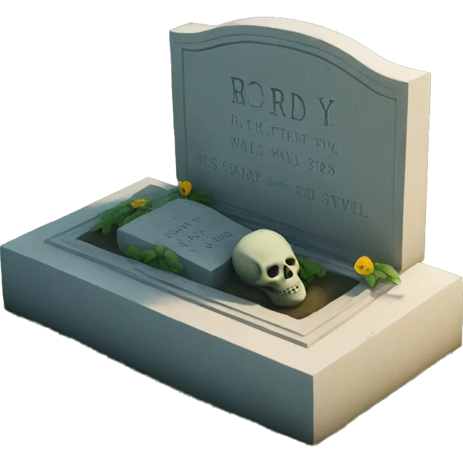 Grave emoji