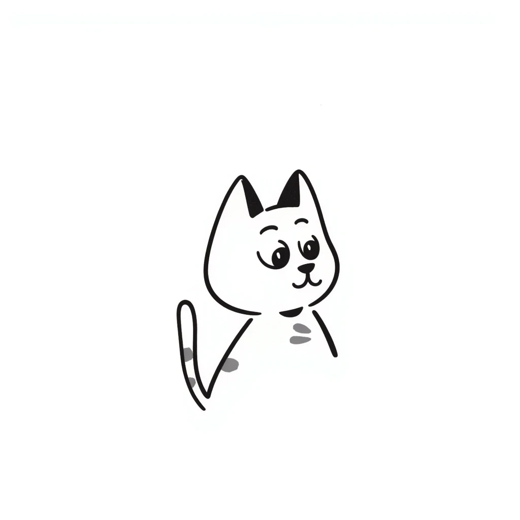 white cat emoji