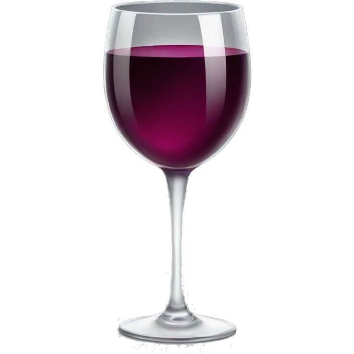 Wine glass emoji