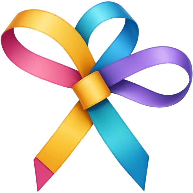 Ribbon  emoji