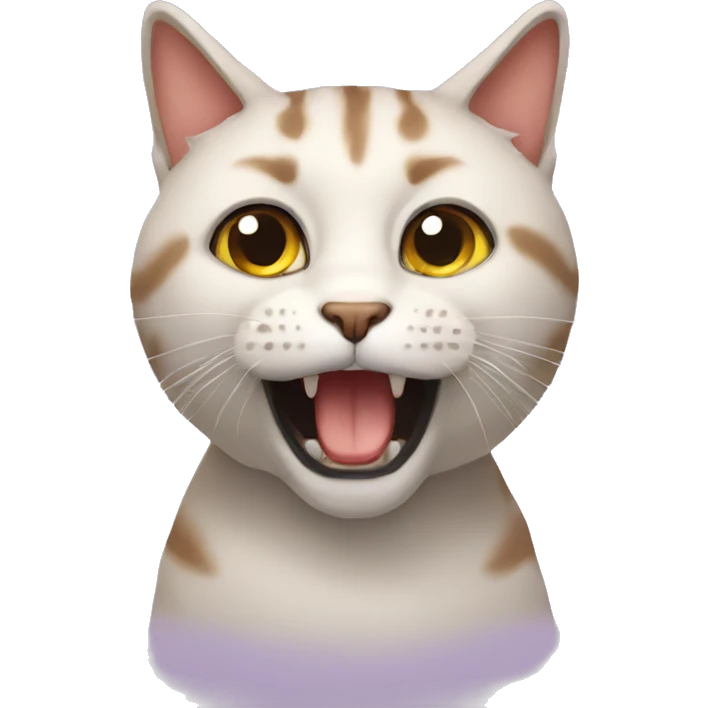 Mewing emoji
