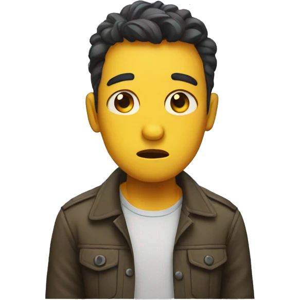 worried emoji