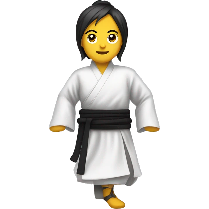 Kungfu dress  emoji