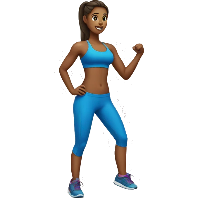 cardio and abs  emoji