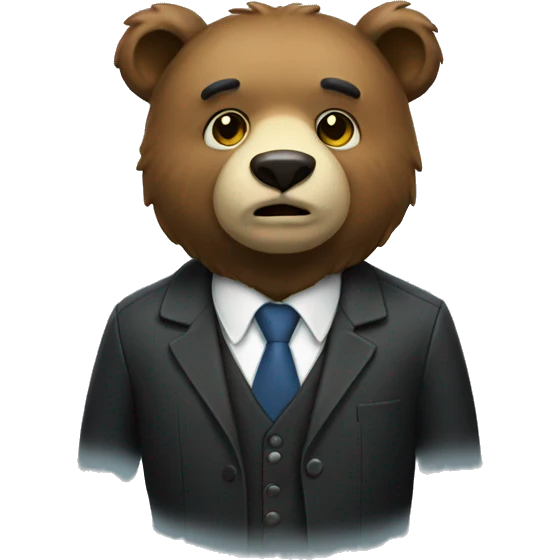 agent bear emoji