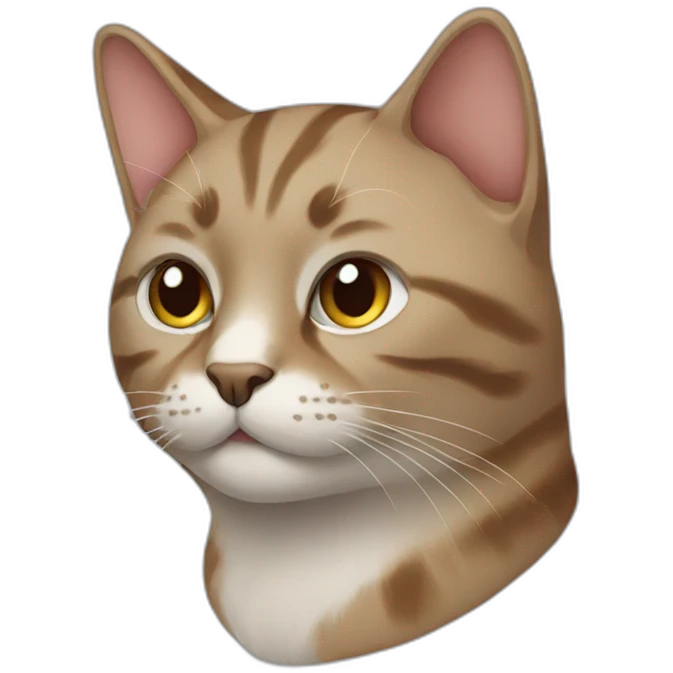 cat side angle emoji