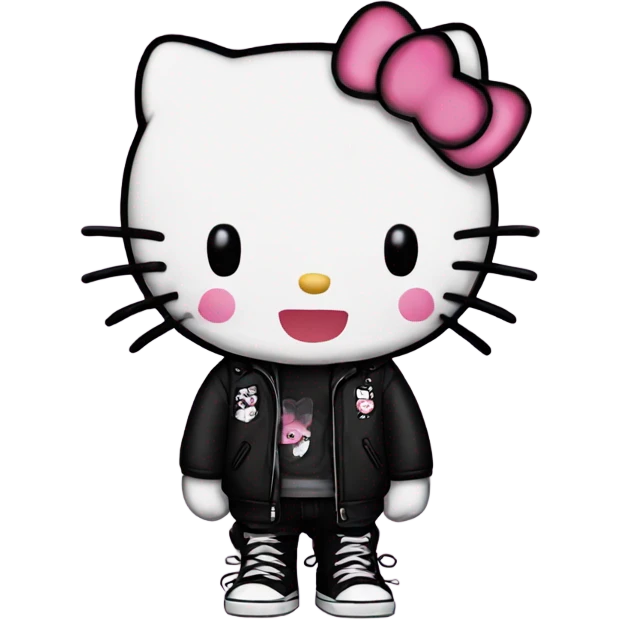 emo hello kitty emoji