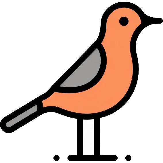nightingale bird emoji