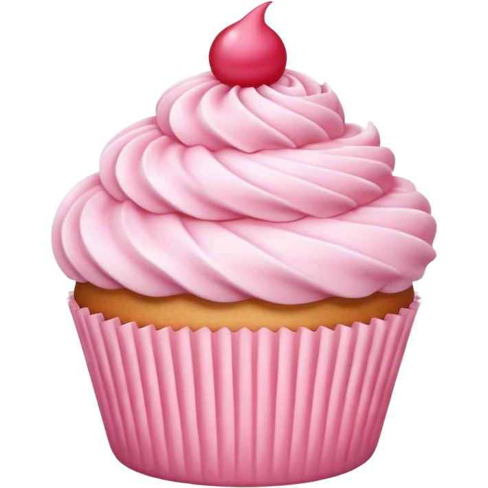Light Pink Cupcake emoji