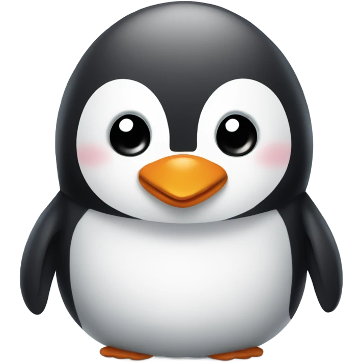 Cute penguin emoji