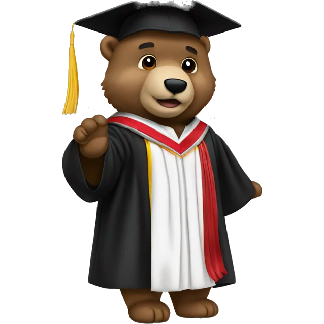 Graduation bear Kanye west emoji