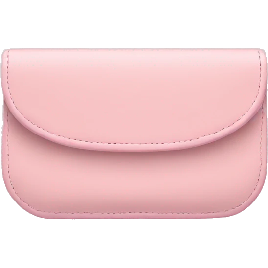 Pastel pink empty wallet  emoji