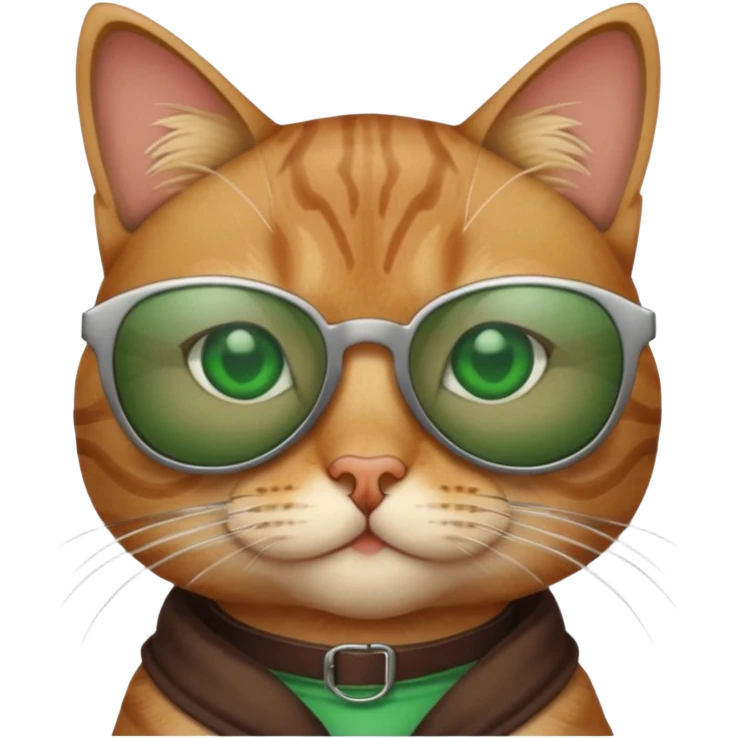 Cat wearing sunglasses emoji