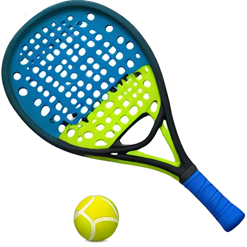 Padel racket and a Ball  emoji