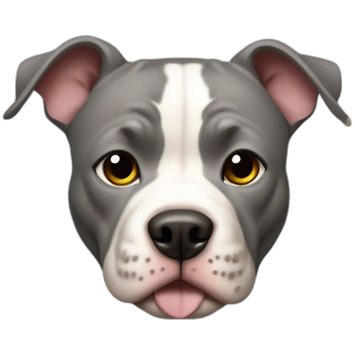a pitbul named thor emoji