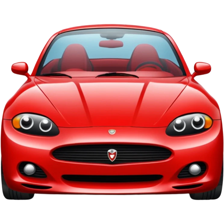 The beautiful car emoji