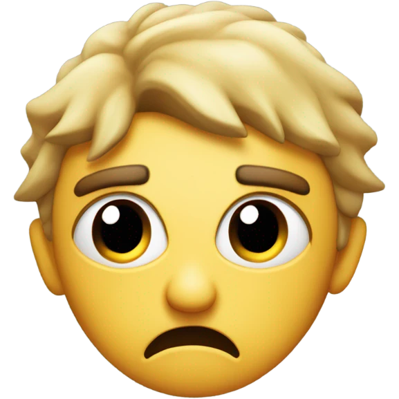 Star with an angry face emoji