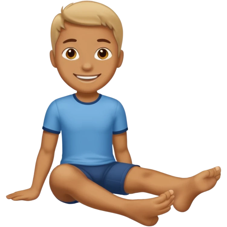 smile with feet emoji