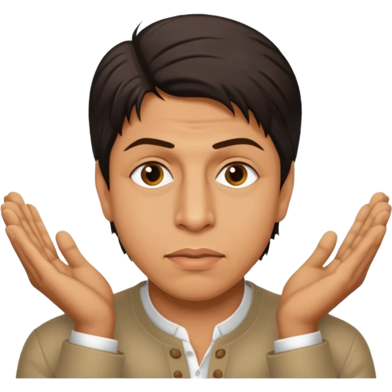 Sharukh Khan hakla meme emoji