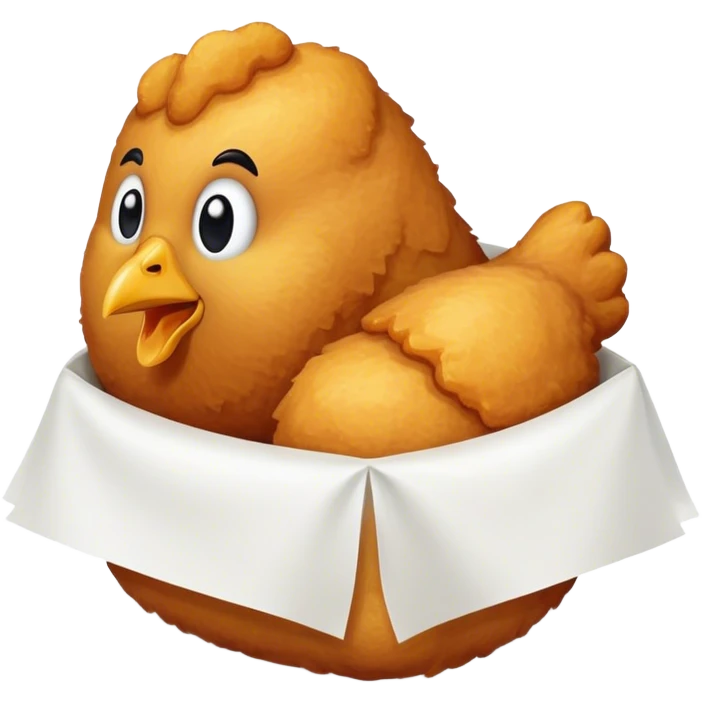 Chicken nugget emoji