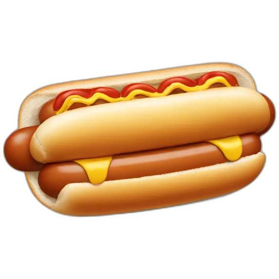 hot dog emoji