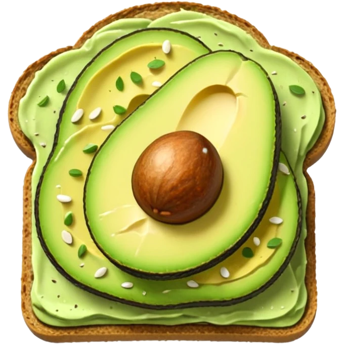avocado toast emoji