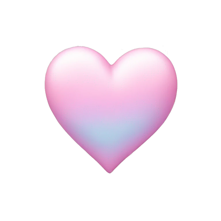 pastel heart emoji