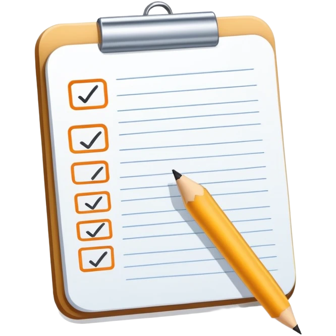 completed to-do list with all items checked off emoji