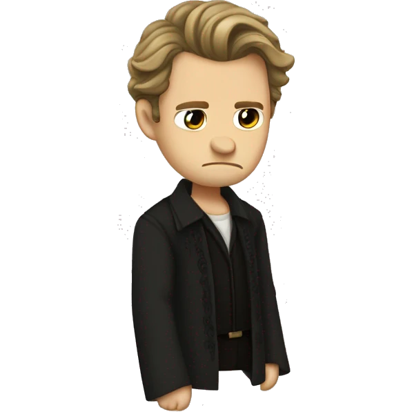 Klaus Mikaelson crying  emoji