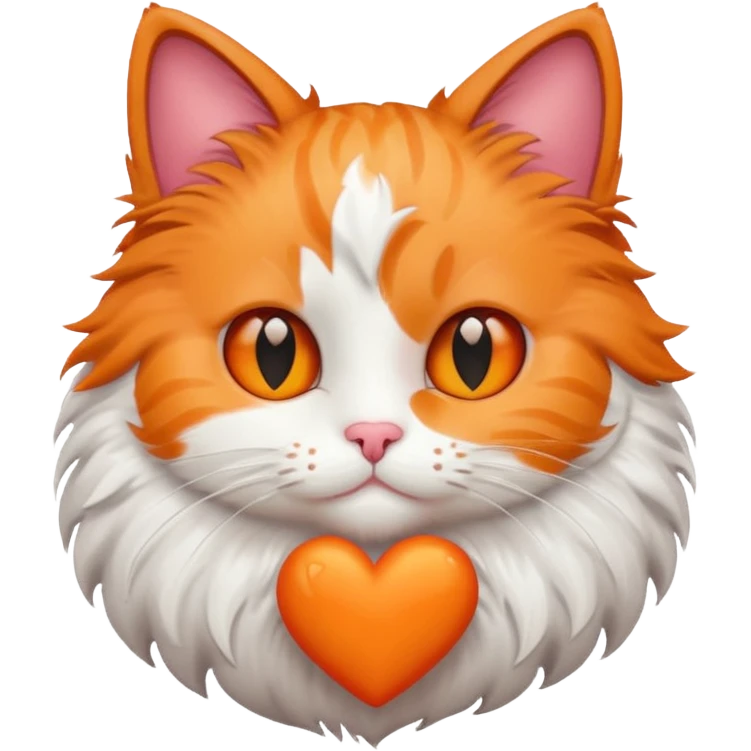 cat with heart emoji