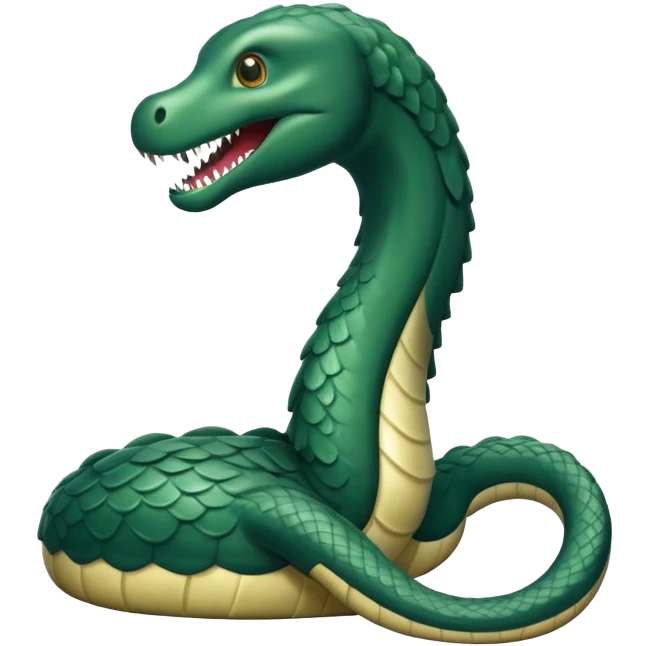 Loch Ness monster emoji