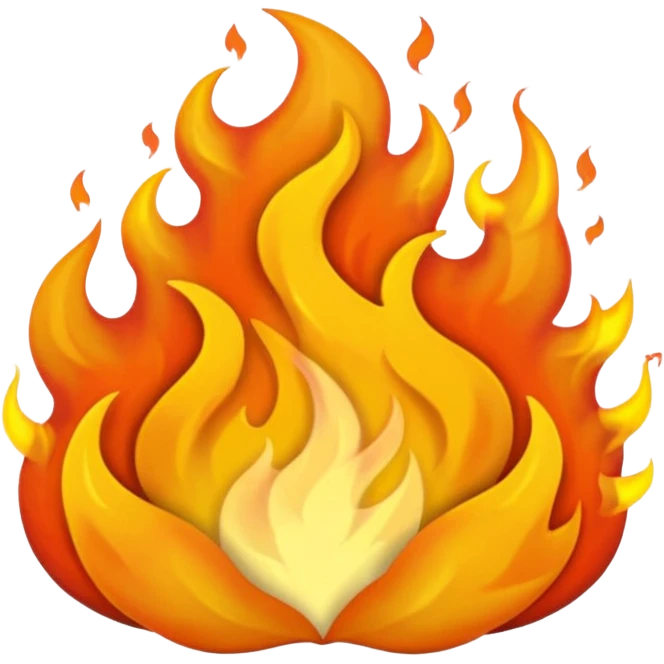 big fire emoji