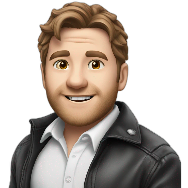 casual brown hair smiling emoji