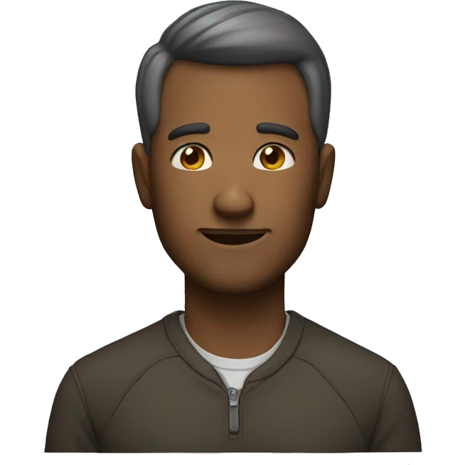 a man that counts emoji
