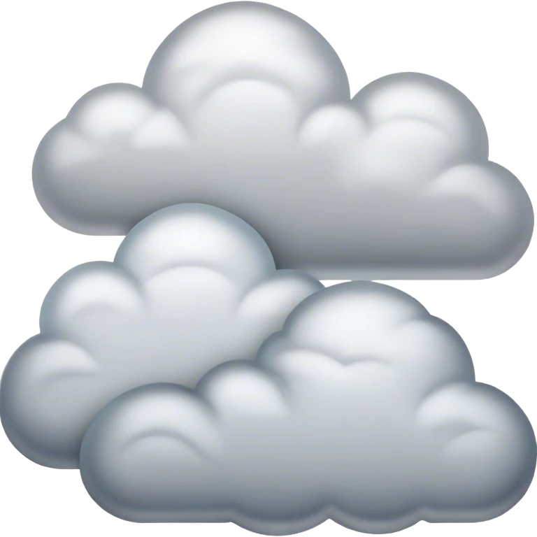 Cinematic Realistic Stratus Emoji, Low and layered, with uniform, gray clouds covering the sky in a smooth, even blanket. The clouds seem to hang gently in the atmosphere, creating a soft, diffused light below. Soft glowing outline, capturing the essence of calm, peaceful overcast skies in a serene stratus cloud! emoji