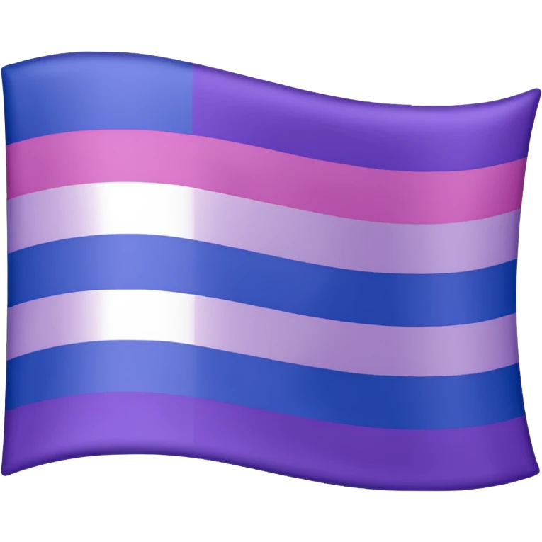 Crea la bandera bissexual  emoji