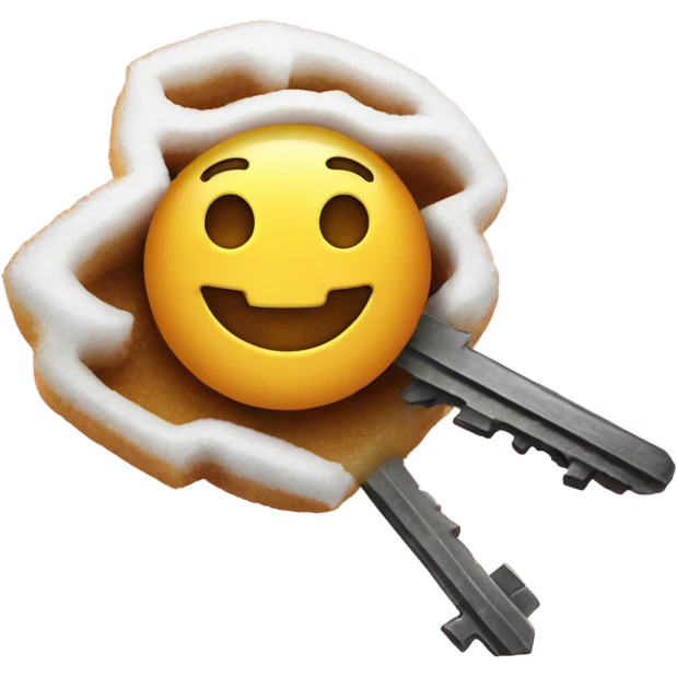 Sugar on a key emoji