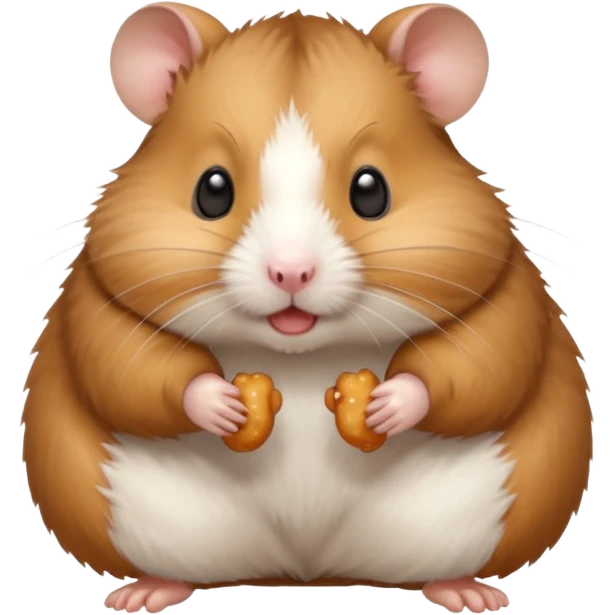 Hamster licking feet  emoji