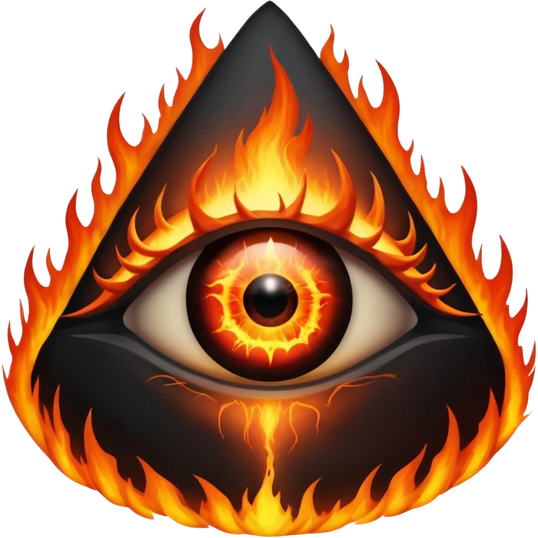 Eye of Sauron in Mordor emoji