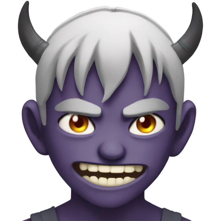 Anime demon emoji