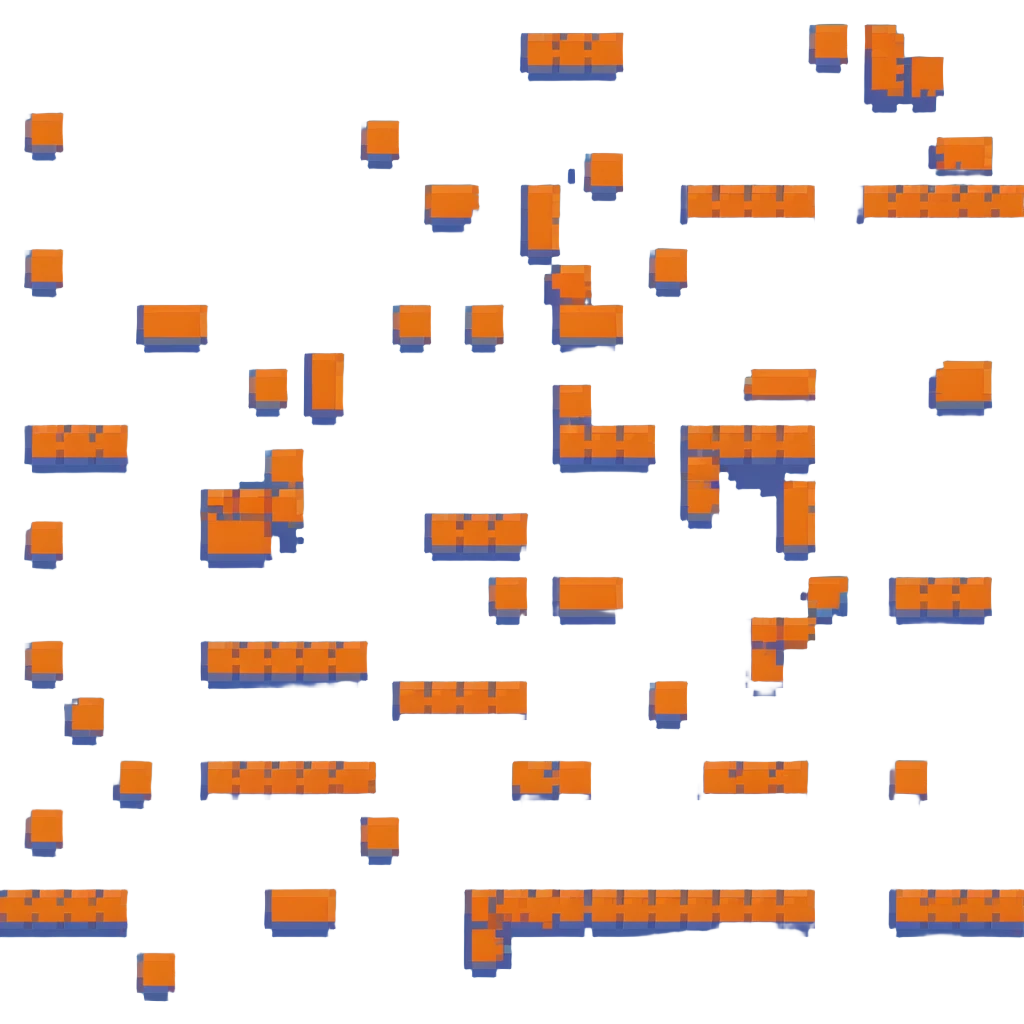 orange square with shine emoji