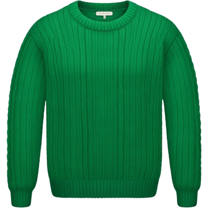 sweter:verde emoji