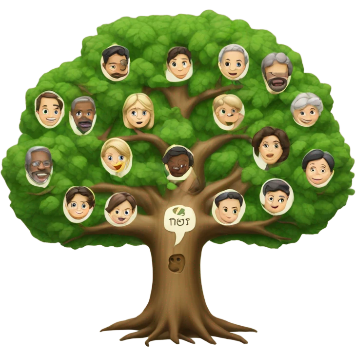 family tree emoji