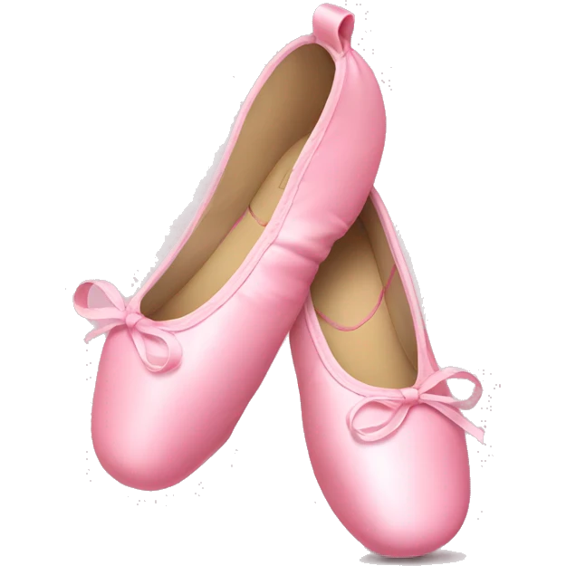 Pink ballet shoes  emoji