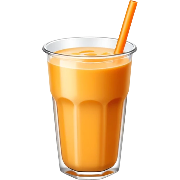 Mango milk tea  emoji