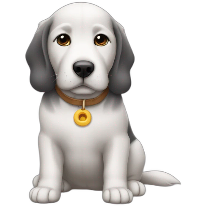 Kediyi kovalayan köpek emoji