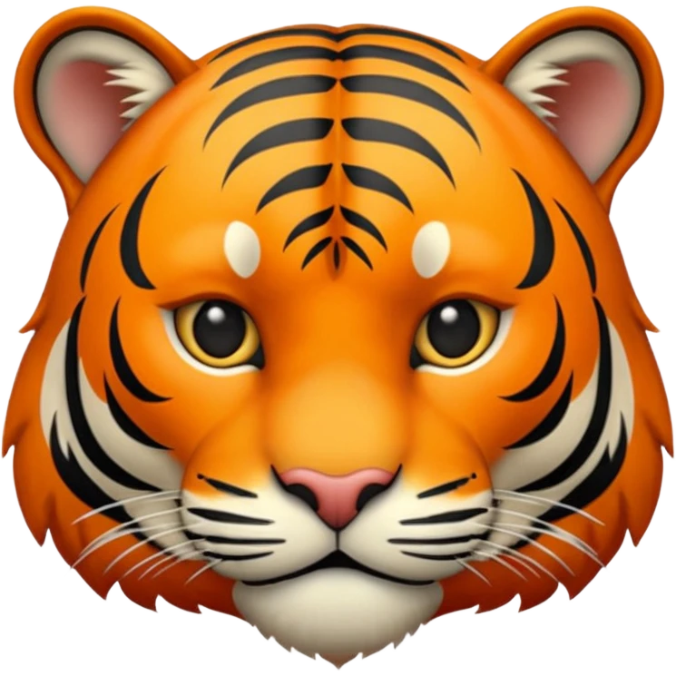 Emoji de um tigre em pe para a esquerda (tigre sem cor nenhuma todo preto) emoji