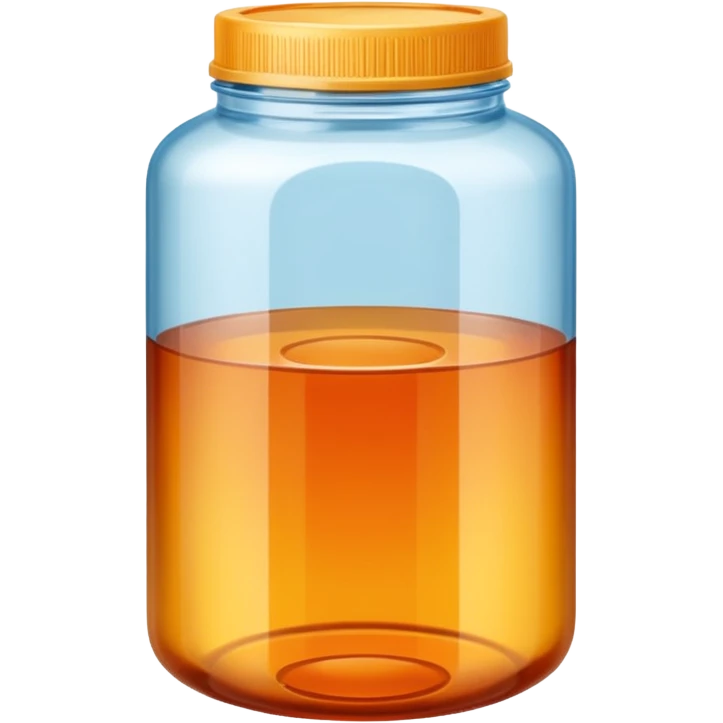 Amber laundry detergent jar emoji