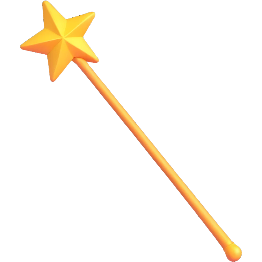 magic wand emoji